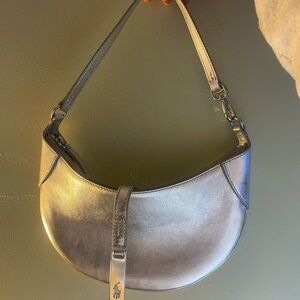 Silver Shoulder Bag